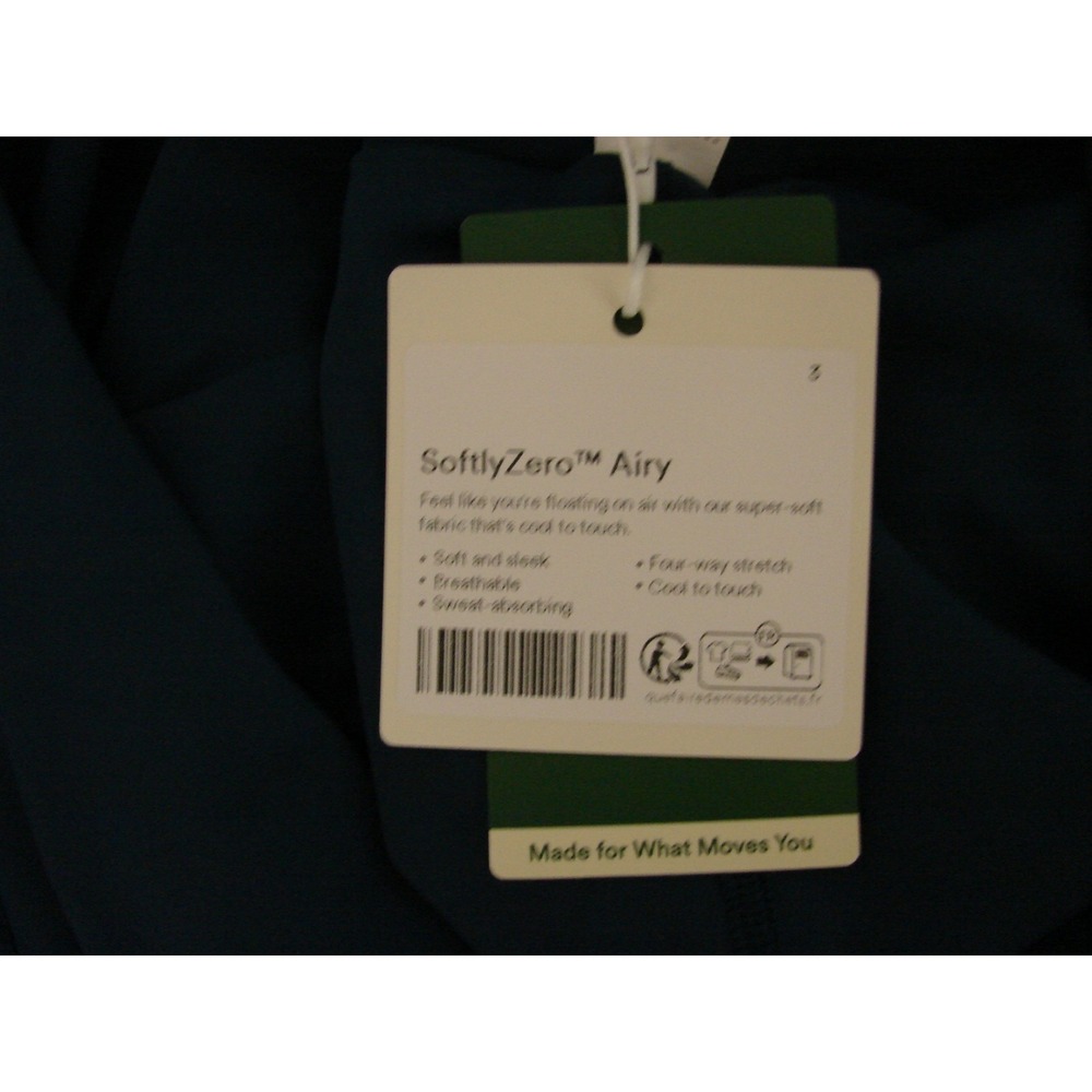 New Halara SoftlyZero Airy Crossover High Waisted Yoga Lined Shorts 5" Size L - Picture 7 of 9